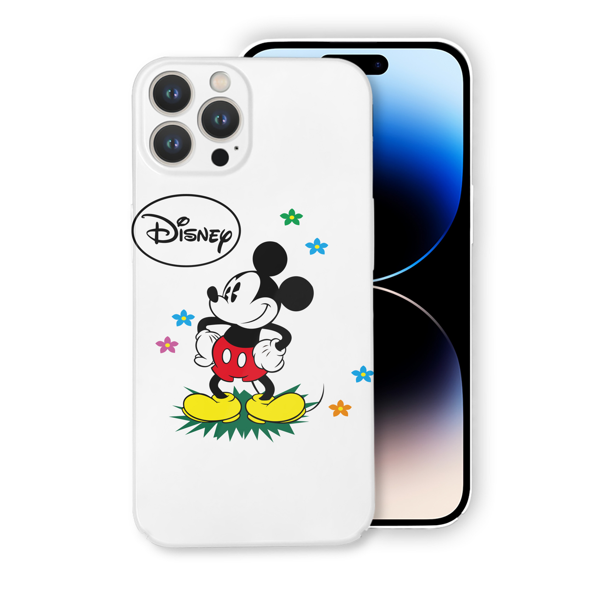 （画像用） ミッキーマウス Mickey Mouse 【iPhone 14シリーズ対応】ハードケース
